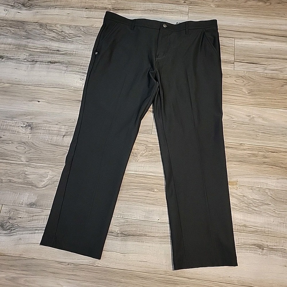 Adidas Golf Pants 38x30 ‎ (38X29) Mens Black Chino Performance Trouser Outdoor
